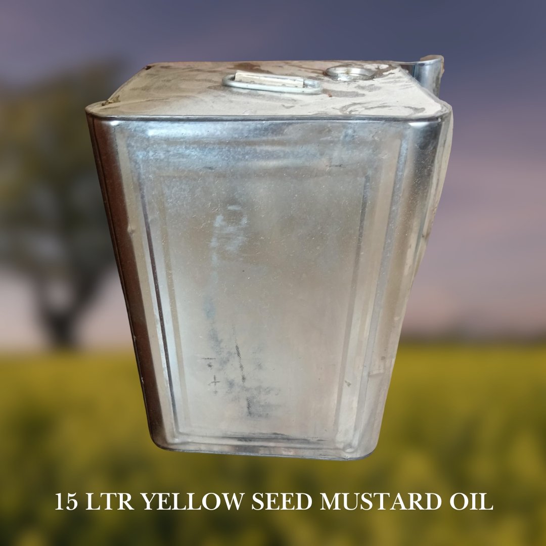 15 LTR Yellow Seed Mustard Oil